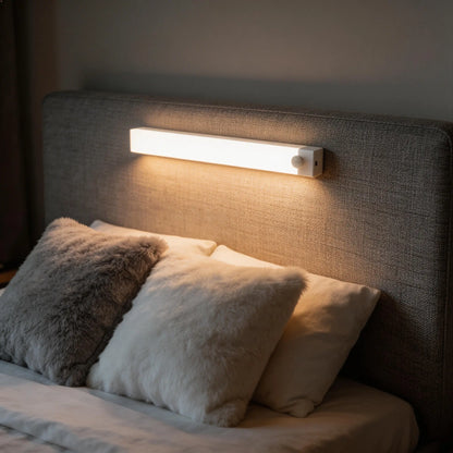 6 Pack Motion Sensor & Light Sensor LED Lights Indoor, Magnetic Wireless Closet Lights Battery Powered, 3 Modes under Cabinet Lighting for Stairs, Kitchen, Bedroom, 11.8In Cool White Can Be Used for Various Holiday Surprises Mothersdaygift Tiktokshop