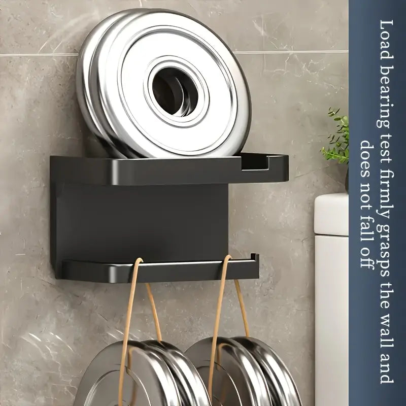 1Pcs Bathroom Restroom Toilet Rack/Tissue Rack, Wall-Mounted Toilet Bathroom Toilet Perforated Face Rack, Toilet Paper Holder