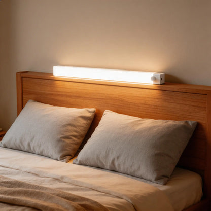 6 Pack Motion Sensor & Light Sensor LED Lights Indoor, Magnetic Wireless Closet Lights Battery Powered, 3 Modes under Cabinet Lighting for Stairs, Kitchen, Bedroom, 11.8In Cool White Can Be Used for Various Holiday Surprises Mothersdaygift Tiktokshop